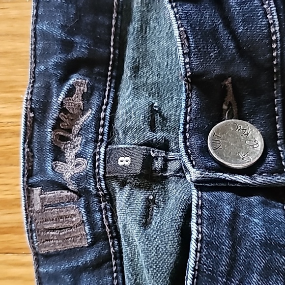 Kut from the Kloth Diane Skinny Stretch Jeans Women's Size 8 - Picture 7 of 16